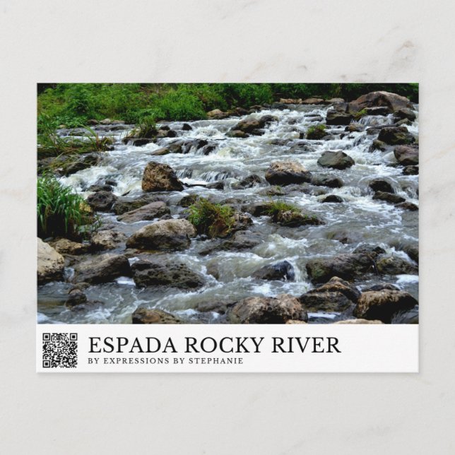 Postale Carte Espada Rocky River (Devant)