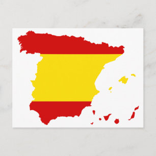 POSTALE CARTE ESPAGNE