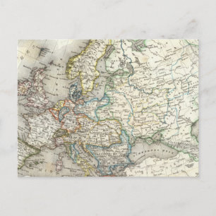 Postale Carte Europe