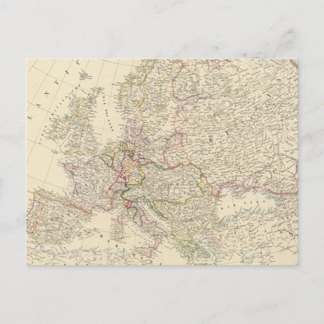 Postale Carte Europe 2 (Devant)