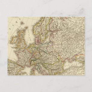 Postale Carte Europe 3