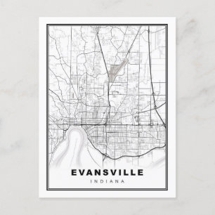 Postale Carte Evansville