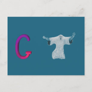 Postale Carte fantôme