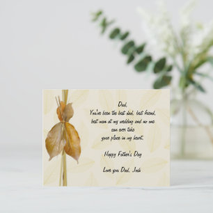 Postale Carte fête des pères - Honore-le !