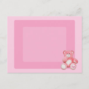 Postale Carte fille bébé