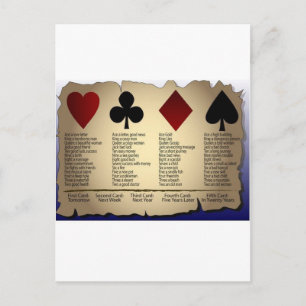 Postale carte fortune