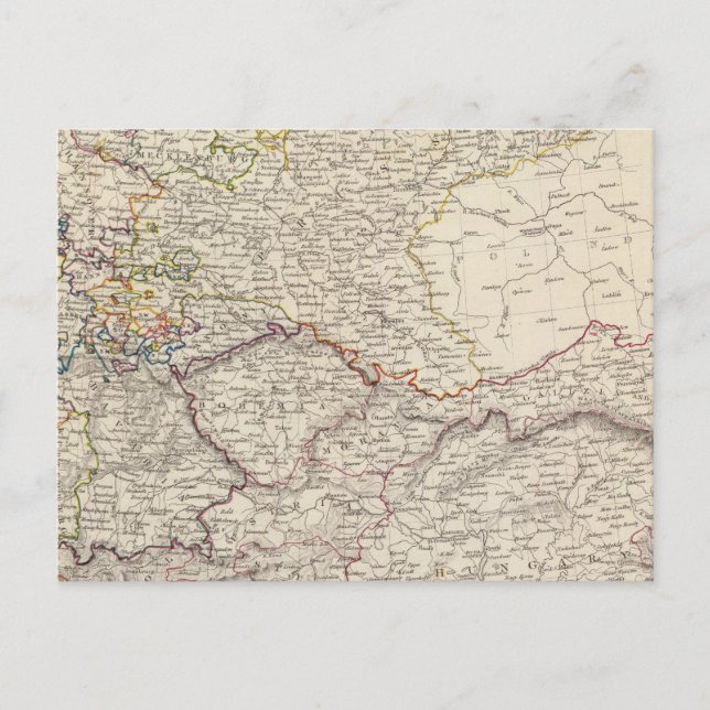 Postale Carte générale Allemagne (Devant)