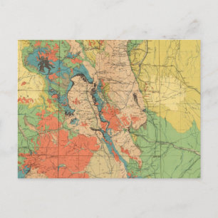 Postale Carte géologique générale du Colorado