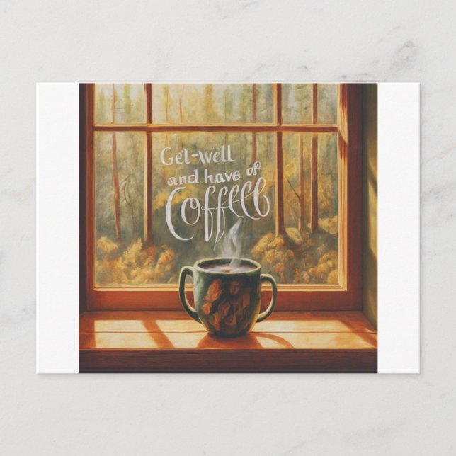 Postale carte get-well (Devant)