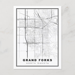Postale Carte Grand Forks