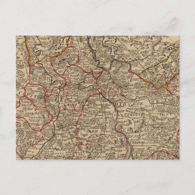 Postale Carte gravée de France (Devant)