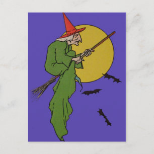 Postale Carte Halloween vintage