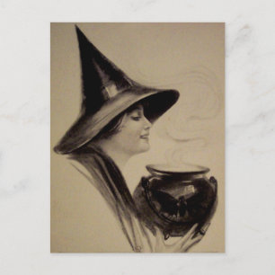 Postale Carte Halloween vintage