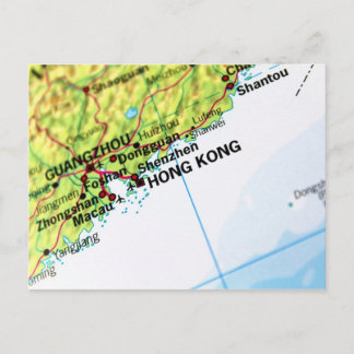 Postale Carte Hong Kong
