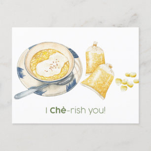 Postale Carte I Che-rish You
