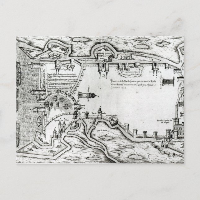Postale Carte illustrant La Rochelle occupée (Devant)