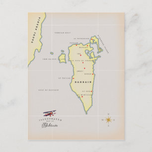 Postale Carte illustrée de Bahreïn