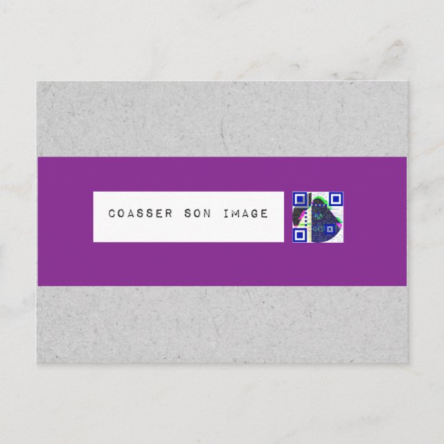 Postale Carte "Image du fils Coasser" (Devant)