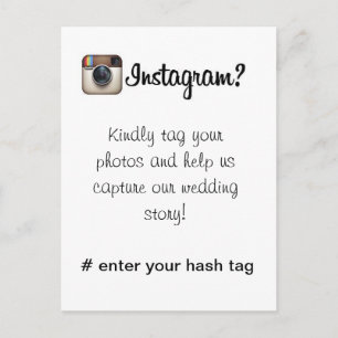 Postale Carte Instagram
