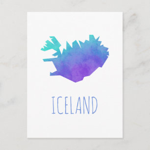 Postale Carte Islande