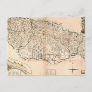 POSTALE CARTE : JAMAÏQUE, 1755 2