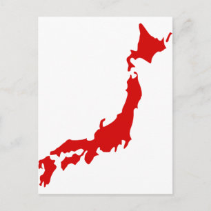 Postale Carte Japon