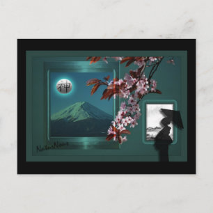 Postale carte japonaise
