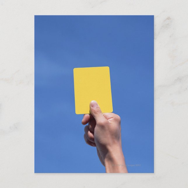 Postale Carte jaune (Devant)