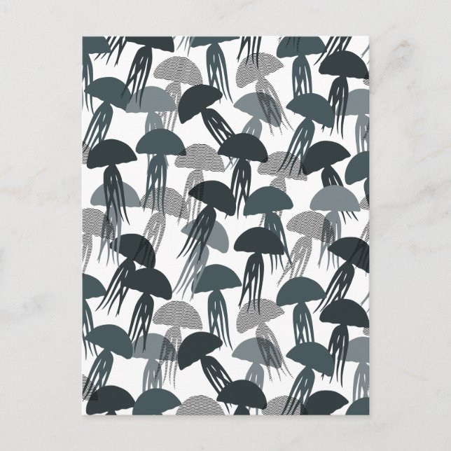 Postale Carte JELLYFISH (Devant)