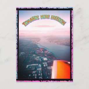 Postale Carte Jonction n° 36 : Voler vers la liberté