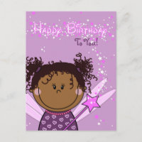 carte - joyeux anniversaire - petit ange