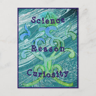 Postale Carte Junction n° 21 : SCIENCE, RAISON, CURIOSITÉ