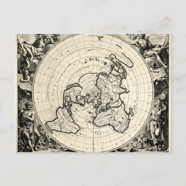 Postale Carte la plus ancienne (Devant)