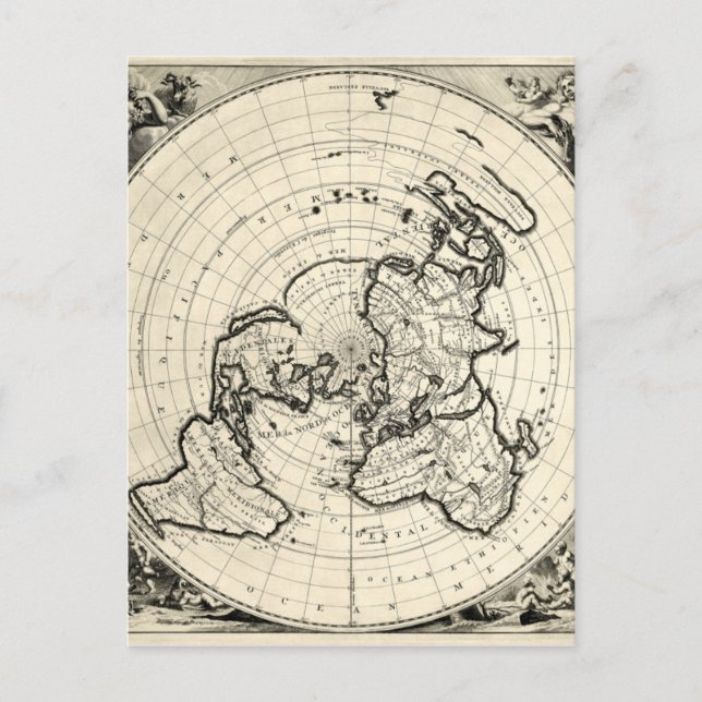 Postale Carte la plus ancienne (Devant)