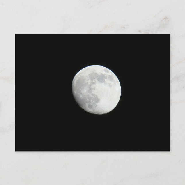 POSTALE CARTE LUNE (Devant)