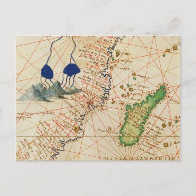 Postale Carte Madagascar (Devant)