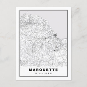 Postale Carte Marquette