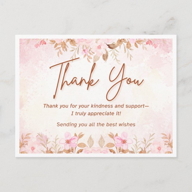 Postale Carte Merci mariage (Devant)