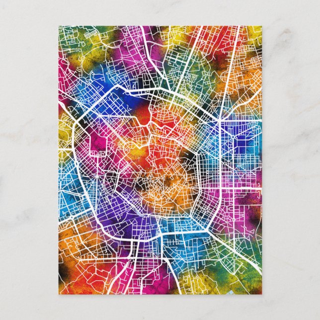 Postale Carte Milan Italie (Devant)