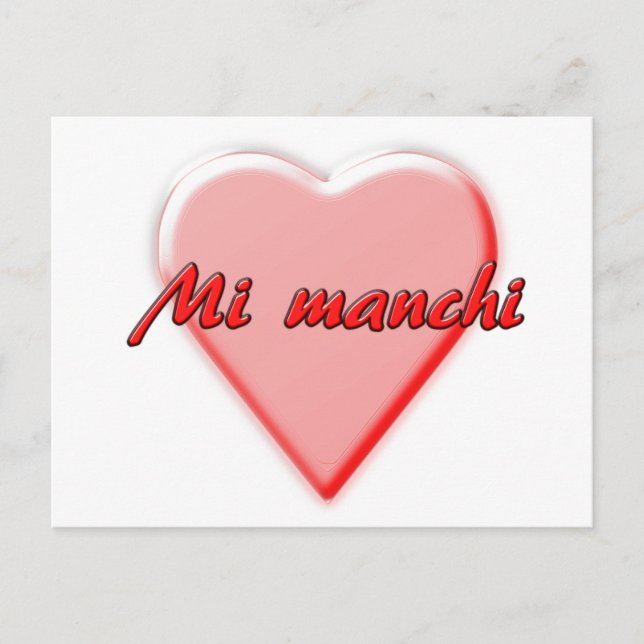 Postale Carte Miss You (Devant)