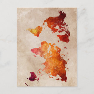 Postale carte mondiale 13