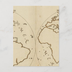 Postale Carte mondiale 2