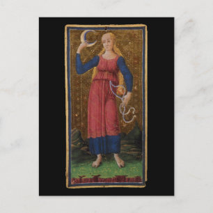 Postale Carte Moon Tarot