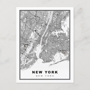 Postale Carte New York