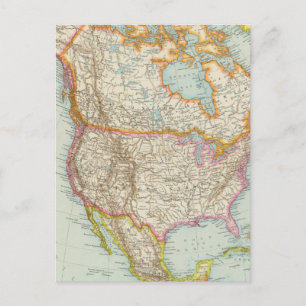 Postale Carte Nordamerika - Amérique du Nord