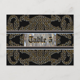 Postale Carte Numéro de marqueur