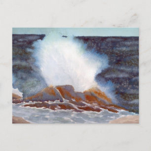 Postale Carte Ocean Wave