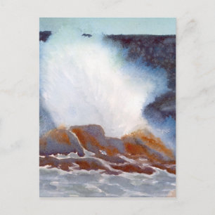 Postale Carte Ocean Wave