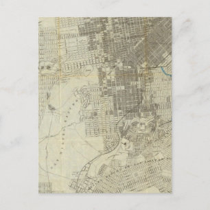 Postale Carte officielle de la ville de San Francisco de B