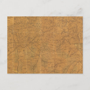 Postale Carte officielle de Lloyd de l'état du Tennessee